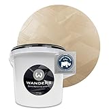 Wanders24® Tafelfarbe Edelmetallic-Gold (3 Liter) Blackboard Paint - Tafellack - abwischbare Wandfarbe - in 5 Farbtönen erhältlich - Made in Germany