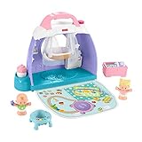 Fisher-Price GKP70 - Little People Babyzimmer, zusammenklappbares und tragbares Spielset für Kleinkinder und Vorschulkinder bis 5 J