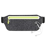 Winzwon Laufgürtel Sport Hüfttasche wasserdichte Bauchtasche Verstellbare Lauftasche, Fitnessgürtel Lauftasche für Damen und Herren Joggen Fitness Laufen Radfahren Reisen und Outdoor-Ak