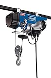 scheppach elektrischer Seilzug HRS250 - Tragkraft 250 Kg | 530 W | Hubhöhe 12 m | Drahtseil 12
