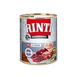 Rinti Hundenassfutter Kennerfleisch mit Ross 6x800g