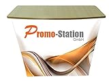 Promotion-Theke Premium, Messetheke ohne Druck, Messetresen, Theke, POS, Messestand, Werbetheke,