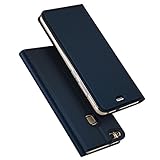 Verco Handyhülle für P9 Lite, Premium Handy Flip Cover für Huawei P9 Lite Hülle [integr. Magnet] Book Case PU Leder Tasche, B