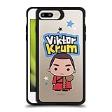 Head Case Designs Offizielle Harry Potter Viktor Krum Deathly Hallows XXXIII Schwarz Stossfeste Doppelschutzhülle für Apple iPhone 7 Plus/iPhone 8