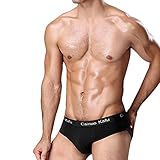 Newanna Herren Slips Unterhosen aus Weiche Baumwolle Klassische Herrenunterhose Männer Unterwäsche Unterhose Men Retroshorts Boxer Baumwolle String Tanga von höchster Qualität | Bequem & Flexib