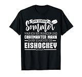 Charmante Eishockey Frau Eishockeyfan Eishockey Geschenk T-S