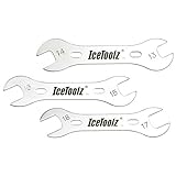 IceToolz Combo Set Cone Wrenches, Silber, M