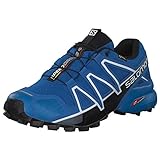 Salomon Speedcross 4 Gore-Tex (wasserdicht) Herren Trailrunning-Schuhe, Blau (Sky Diver/Indigo Bunting/Black), 44 2/3 EU