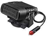 XWZ Auto-Defroster, Automobilheizung, 12V 120W / 24V 200W 2 in 1 Tragbarer Elektroauto-Heizgerät, Heizkühlfächer Defrostierung Demister Defroster,12V