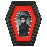 Sarg Bilderrahmen Horror Decor Gothic Gruselige Geschenke für Liebhaber der Macabre, seltsam, gruselig und okkult. Cool nicht nur für Halloween-Dekorationen. Wand und Tischp