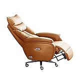 Elektrisch Relaxsessel,Leder Modernes Faules Sofa,elektrische Einstellung Kann Gedreht Werden,für Wohnzimmer,Schlafzimmer,büro.85 * 83 * 120-126