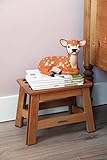 Puhlmann 1001915 James Wood - Klapphocker aus Holz, 31,5 x 21,5 x 23