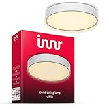 Innr Smart LED Round Ceiling Light, Deckenleuchte, kompatibel mit Philips Hue*, Google & Alexa (Bridge erforderlich) 30cm, 2700K, dimmbar, warmweißes Licht, RCL 110