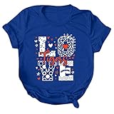 Kurzärmelige New Summer Paar einfache lässige Printing T-Shirt Top Women 's Bluse Damen Tshirt F