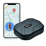 GPS Tracker, 5000mAh GPS Ortung für Fahrzeuge Wasserdicht Echtzeit Auto GPS Tracker Starke Magnet Ortungsgerät Für Motorrad LKW Diebstahlwarnanlage TK905