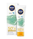 NIVEA SUN Kids 100% Mineralischer Schutz Lotion LFS 50+ (50 ml), extra wasserfeste Kinder Sonnencreme, Sonnenlotion für sofortigen und hochwirksamen UVA/UVB-S