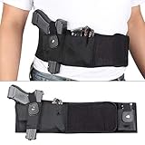 Gexgune Jagd Bauchband Holster Neopren Pistolenhalfter Taille Verborgen Tragen Taktisch für Glock 19 Beretta R