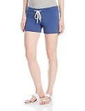 MONROW Damen Super Soft Vintage Shorts, Jean Blue, M