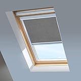 Verdunkelungsrollos für Dachfenster von RoofLITE/Dakstra, Storm Grey (M4A)