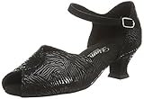 Diamant Damen Tanzschuhe 001-012-242 Standard & Latein, Schwarz, 37 1/3