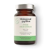 Skingood Pure Skin•seeds – vegane Hautpflege Kapseln gegen unreine Haut – Nahrungsergänzung mit Anti Pickel Wirkung für ein natürliches Strahlen – 60 Kap