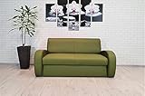 Grünes Echtleder 2,5 er Sofa Mediolan FS mit Schlaffunktion Ledersofa Echt Leder Couch Leder Toledo große Farbauswahl !!!