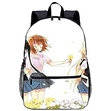EIGYU 3D-gedruckte Schultaschen für Jungen Mode Schultasche KINMOZA! Geeignet für Erwachsene, Kinder, Jugendliche, Jungen, Mädchen Größe: 45x30x15 cm/17 Zoll Wasserdichte S