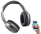 auvisio Kopfhörer mit Radio: Over-Ear-Headset, Bluetooth, MP3, FM & Auto Connect, microSD bis 64 GB (Kopfhörer Over Ear)