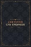 Cfd Engineer Notebook Planner - Certified Cfd Engineer Job Title Working Cover To Do List Journal: Over 100 Pages, 5.24 x 22.86 cm, Homeschool, Diary, Goals, Diary, A5, 6x9 inch, Event, To Do L