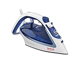 Tefal FV5736 Easygliss Dampfbügeleisen (2500 Watt, extra Dampfstoß: 220 g/Min., Tankfüllmenge: 270 ml) blau/weiß