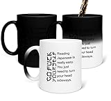 Read Japan Symbols Go Fuck Yourself Funny Color Changing Mug 325ml Coffee Tea Funny Novelty Magic Mug Ceramic White Great Gift Idea Meme Cup