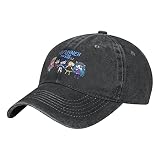 Baseballmütze mit klassischem Logo für Kleinkinder, Jungen, Kinder, Mädchen, abgenutzt, gewaschen, verstellbare Kappen für Jugendliche von 4–12 Jahren, Itsfunneh Black, O
