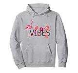 Flamingo Vibes Pink Vogel mit Flamingos Pullover H