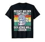 Zocken Reichet mir den Controller König PS5 Konsole Gamer T-S