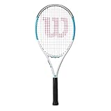 Wilson Tennisschläger Ultra Power Team 103, Freizeitspieler und Fortgeschrittene, Aluminium/Fiberglas, Blau/Weiß/Grau, WR055210U3