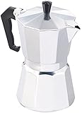 Cucina di Modena Espresso Induktion: Espressokocher für 6 Tassen, für Induktions-Herde geeignet, 300 ml (Manuelle Espresso Maschinen)