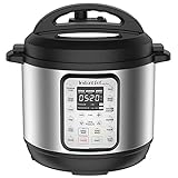 Instant Pot DUO PLUS 5.7L Elektro-Schnellkochtopf. 15 intelligente Programme: Schnellkochtopf, Reiskocher, Slow Kocher, Dampfg