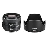 Canon Objektiv EF 35mm F2 is USM für EOS (Festbrennweite, 67mm Filtergewinde, Bildstabilisator), schwarz & 5185B001 Gegenlichtblende EW-72
