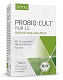 SYXYL ProBio-Cult Pur 15 / Bio Synbiotikum mit 15 Milchsäurebakterien & Inulin in Bio-Qualität, 60 Kap