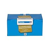 POOLSBEST® 1 kg Superflock Kartuschen 8 x 125 g für Dauerflockung - Flockungskartusche für kristallklares Wasser - portionierte Trübung