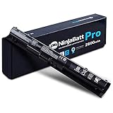 NinjaBatt Pro Akku für HP K104 800049-001 KI04 800050-001 800010-421 800009-421 HSTNN-LB6R HSTNN-LB6S 15-AB150SA AB254SA AB271SA 800049-005 – Samsung Zellens [4 Zellens/2600mAh/38Wh]