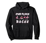 Our Flock Rocks Summer Vacation Flamingo Squad Pullover H