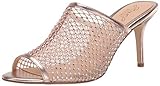 Jewel Badgley Mischka Damen Nadine Sandale mit Absatz, Rose Gold Metallic, 43 EU