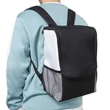 Rucksack für Laptop, Reise, Aufbewahrungstasche, für Spielkonsole, wasserdicht, für Reise, für PS4 Pro und Zubehör / PS4 / Xbox One (Schw