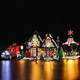 TZH LED-Beleuchtungs-Kit Für Lego 10222 Weihnachts-Winter-Postamt, USB-Licht-Set, Kompatibel Mit Lego-Bausteinen, Nicht Enthaltenes M