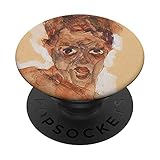 Egon Schiele Selbstporträt Gemälde Fine Art Wien Österreich PopSockets mit austauschbarem PopGrip