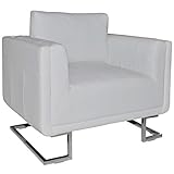 vidaXL Sessel Luxus Armsessel Relaxsessel Ledersofa Clubsessel Loung