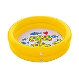 Yubenhong Baby aufblasbare Badewanne Aufblasbarer Kinderpool Langlebiger Aufblasbarer Pool Tragbare Badewanne Zusammenklappbar Pool für Baby und Kinder Garten Aufblasbare Baby Schwimmb