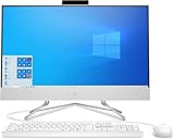 HP 24-df1002ng (23,8 Zoll / Full HD) All-in-One PC (Intel Core i5-1135G7, 8GB DDR4 RAM, 1TB SSD, Intel Grafik, Windows 10, DVD Laufwerk) Weiß