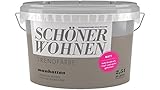 SCHÖNER WOHNEN FARBE Wand- und Deckenfarbe Trendfarbe Manhattan, matt, 2,5 l 2 l, M